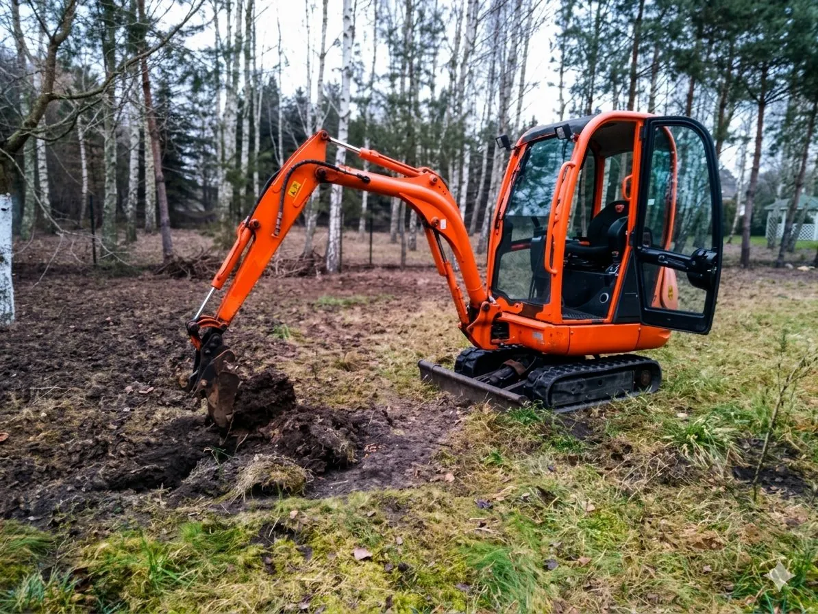 Minikoparka JCB galeria 2